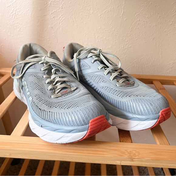 Hoka One One Bondi 7 women’s running shoes blue fog - Picture 3 of 6